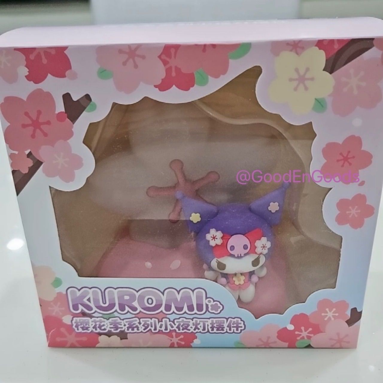 海外限定 ルームライト サンリオ クロミ フィギュア 公式 正規品 春 桜