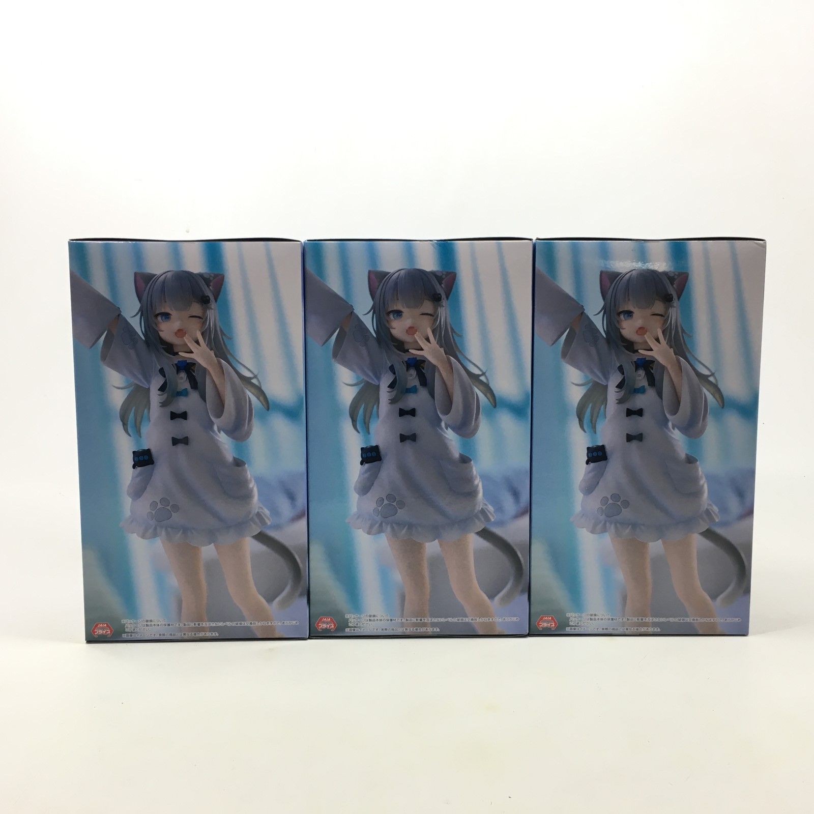 Trio-Try-iT Figure なちょ猫 黒猫 フィギュア 6箱セット 01w-4744 〇 未開封品 Nachoneko なちょ猫 フィギュア Trio-Try