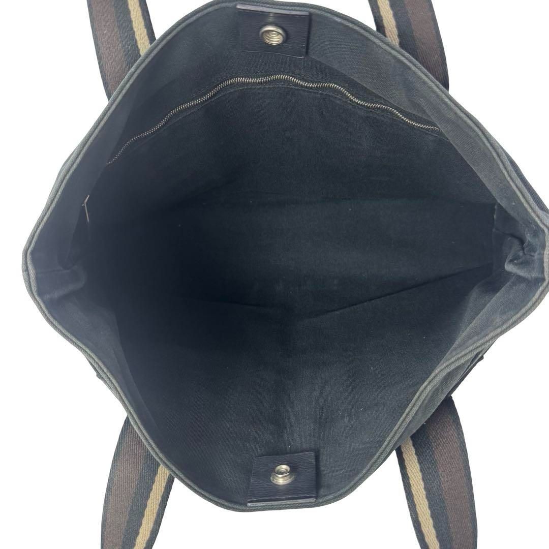 HERMES エルメス トロカホリゾンタルMM キャンバス レザー