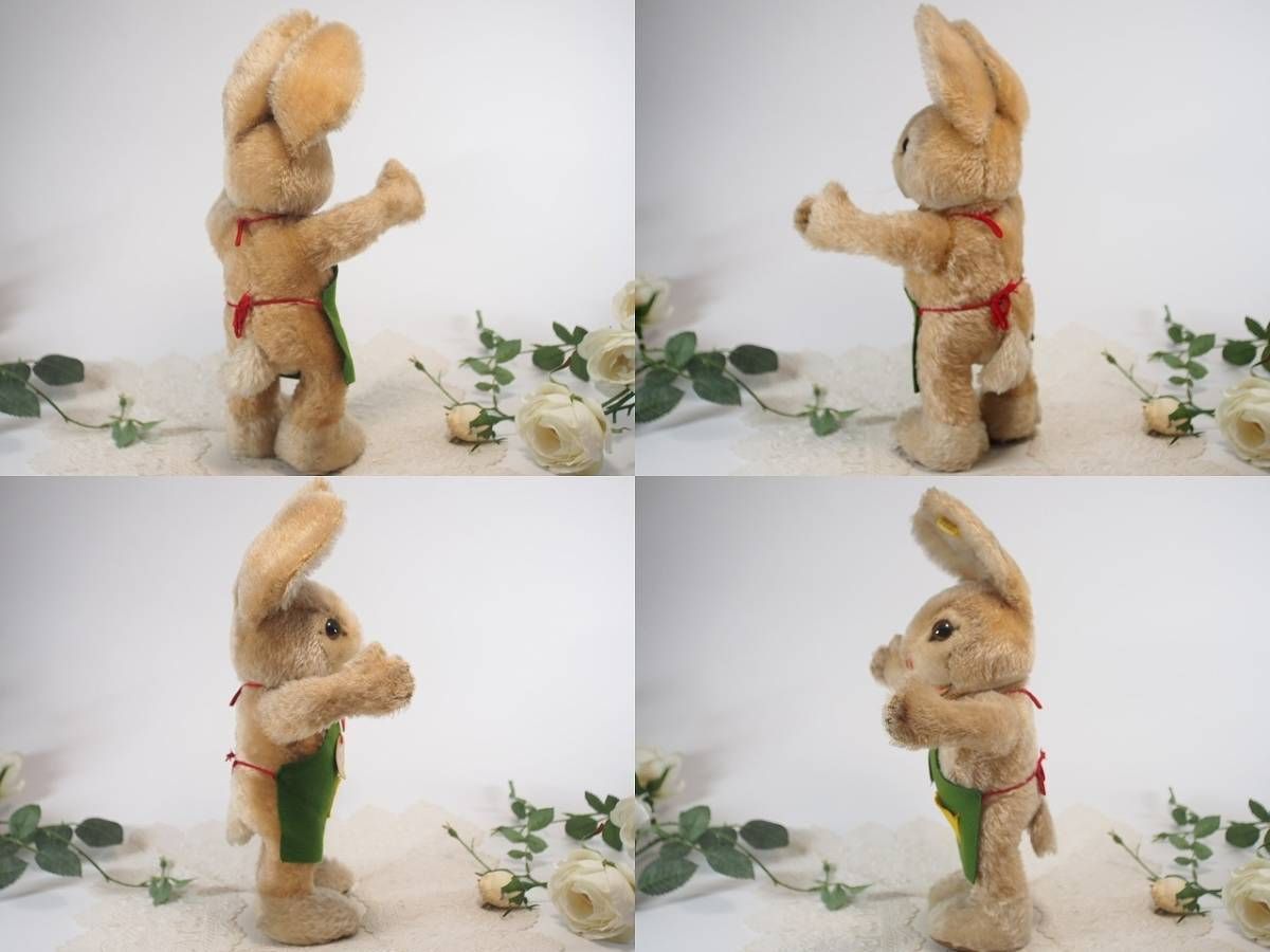 シュタイフ☆Ossili Rabbit 30cm オールID完品☆STEIFF - アンティーク