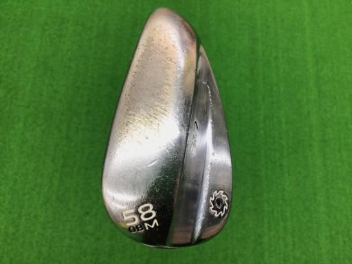 価値観 タイトリスト VOKEY SPIN MILLED SM7 ツアークロム 58° 08°M ウェッジ WG NS PRO MODUS3 TOUR120 フレックスS メンズ 男性用 右利き 右用 Dランク ゴルフクラブ 人気アイテムお得に購入！