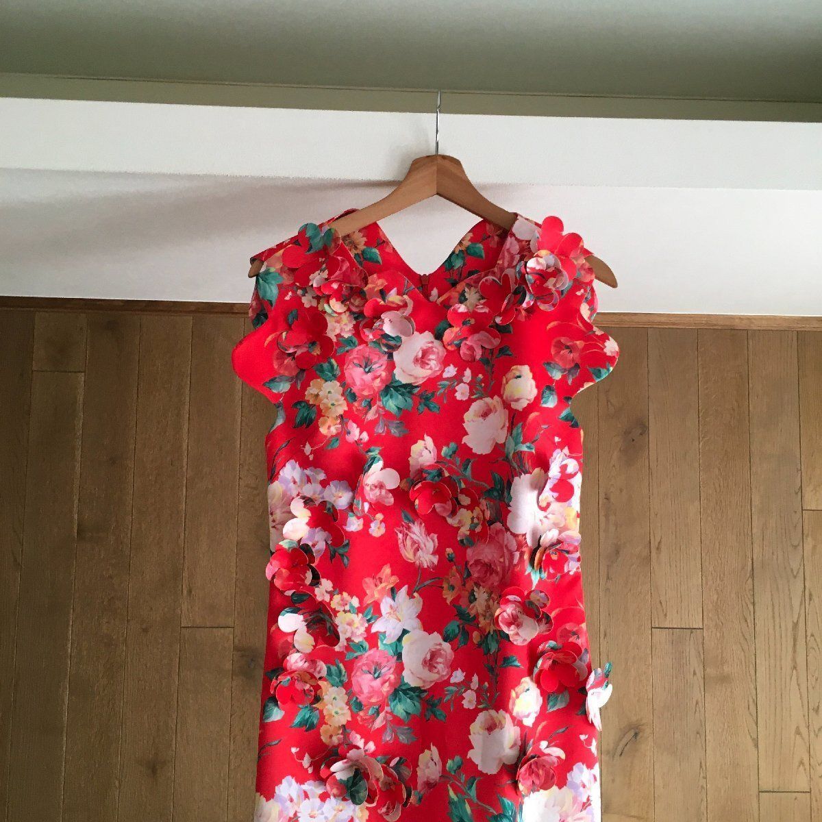 極美品 Simone Rocha（シモーネ・ロシャ）フラワー　　ワンピースUK4 極美品 Simone Rocha（シモーネ・ロシャ）フラワー ワンピース