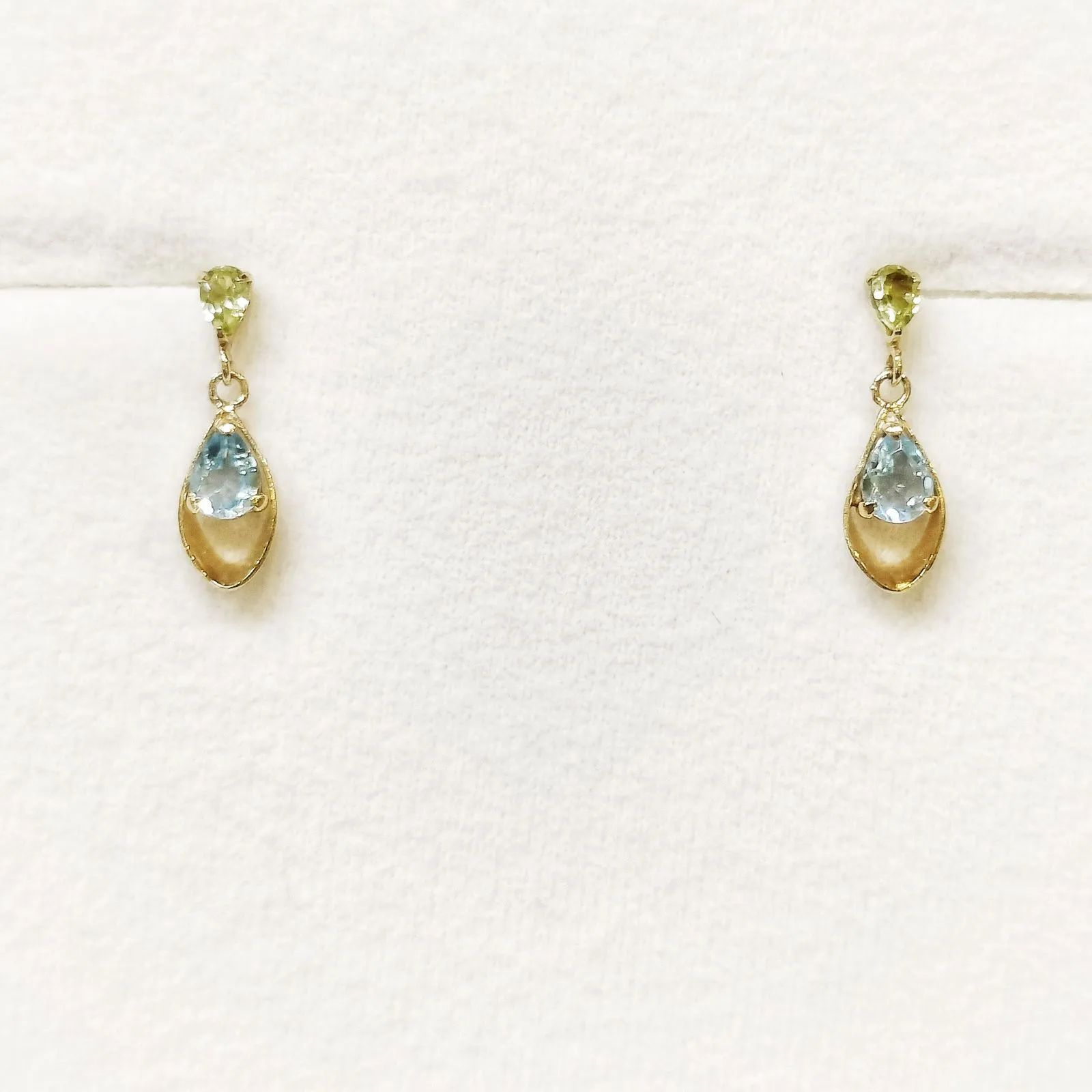 K10 ブルートパーズ ピアス