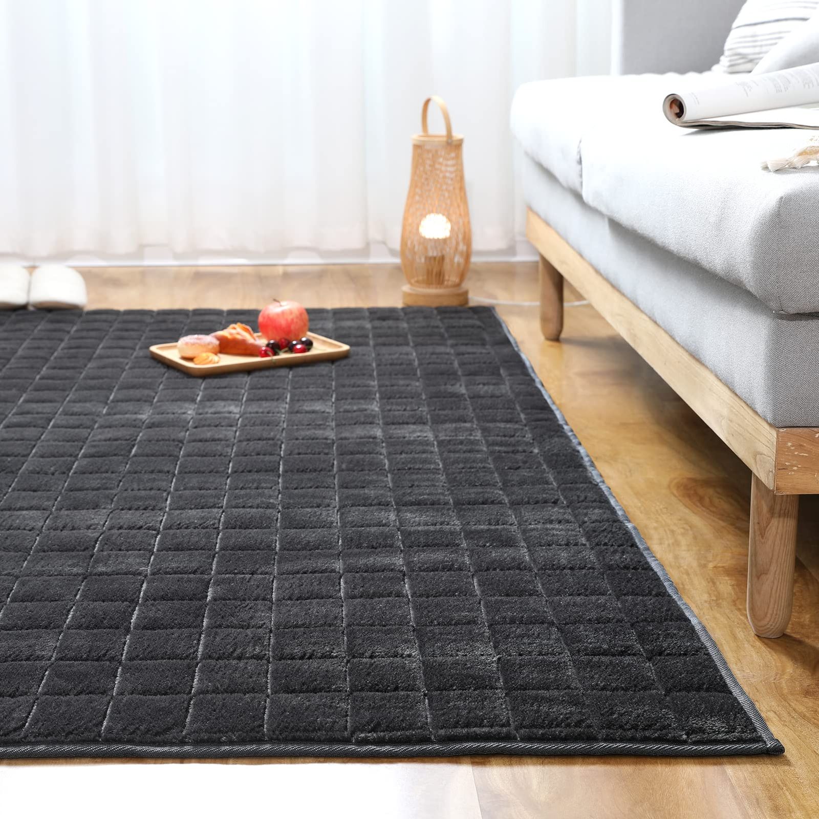 国産カーペット マットーネ 190x240cm ブラウン 抗菌 防臭 防