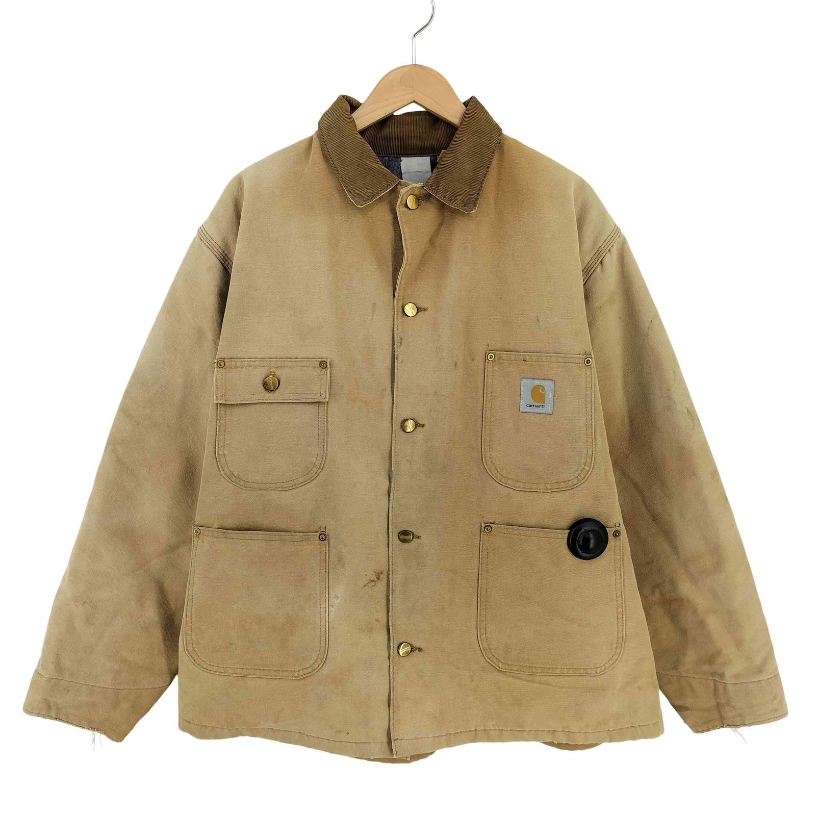 Carhartt チョアコート ミシガン ブランケット 茶 M カーハート カーハート Carhartt 裏地ブランケット ミシガンチョア メンズ