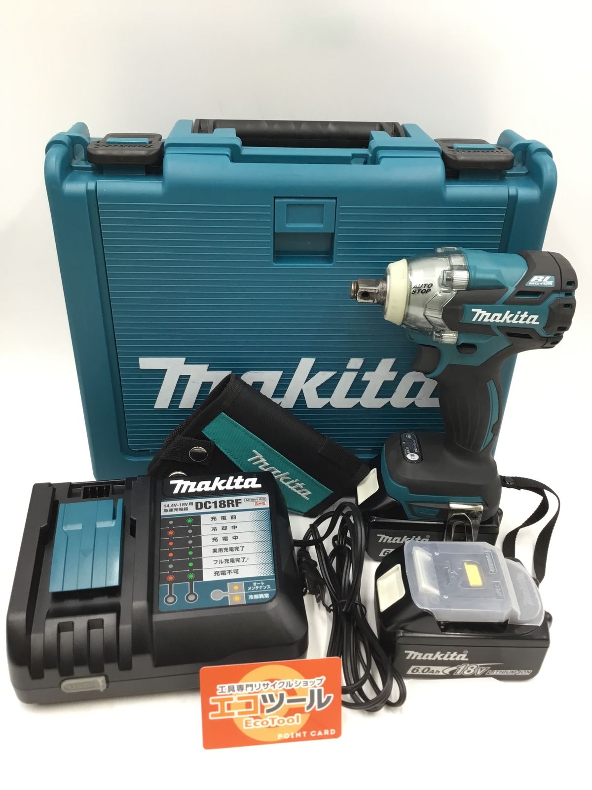 【領収書発行可】Makita/マキタ 18v充電式インパクトレンチ TW285DRGX [IT7NW54P7ZWZ][エコツール半田店]