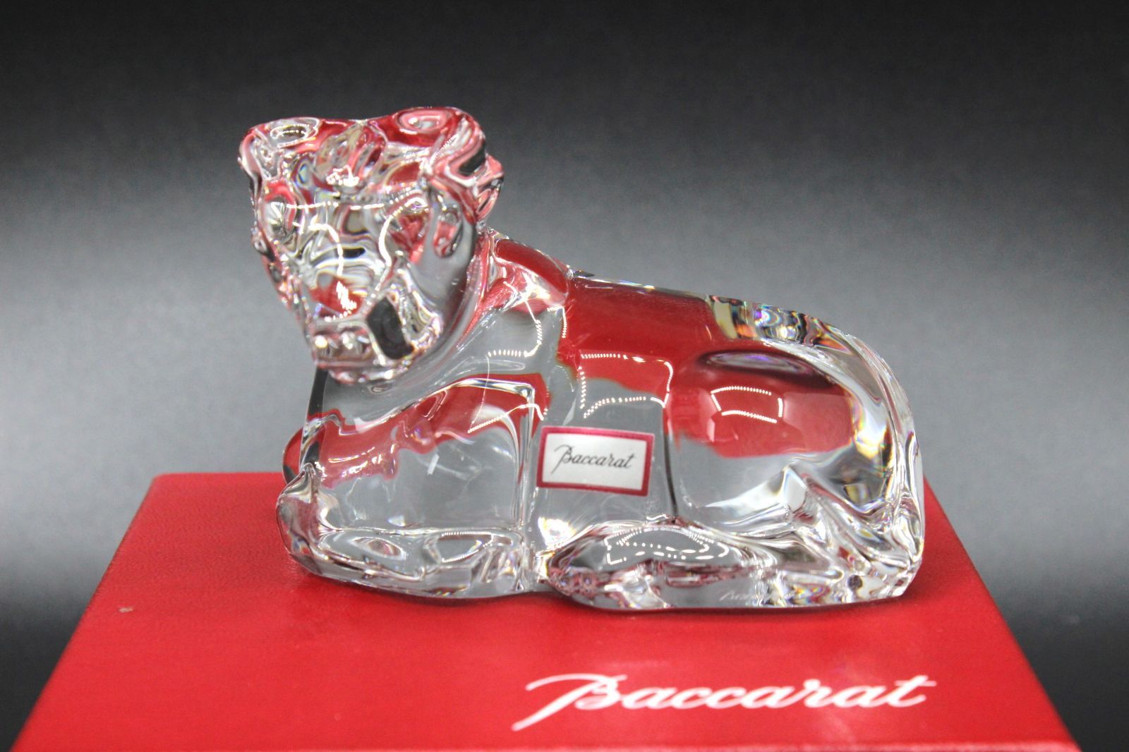 コレクション バカラ 干支 ウシ 牛 丑 クリスタル クリア オブジェ 置物