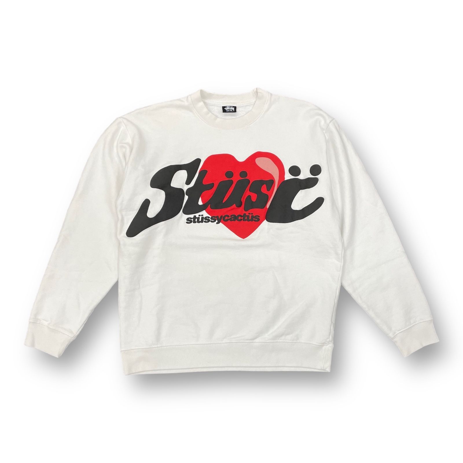 Stüssy ハートロゴ スウェット cpfm STUSSY×CPFM 21SS HEART CREWNECK SWEATSHIRT ハート クルー
