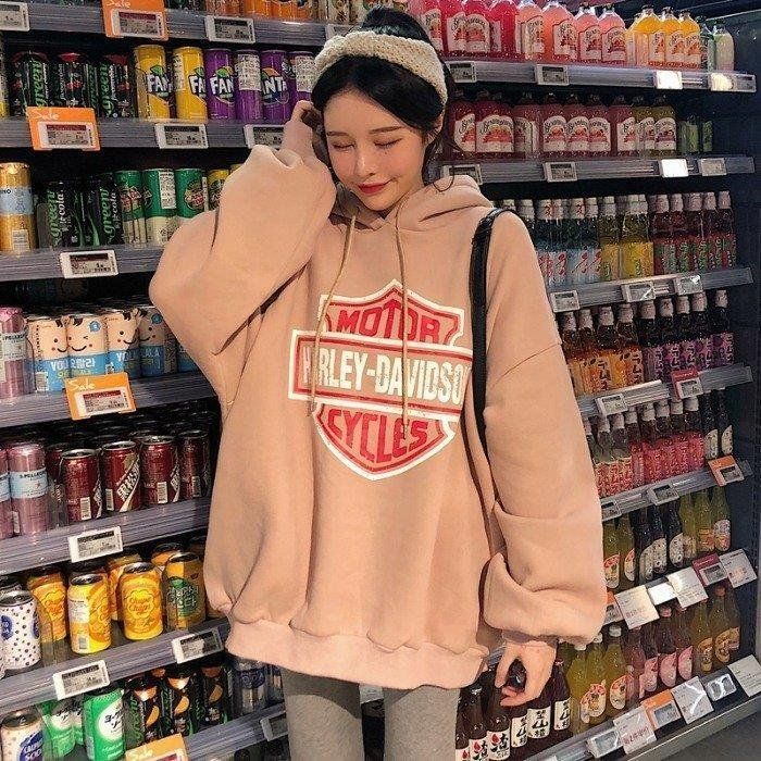 レディースパーカー裹起毛韓国ぶかぶか人気ゆったり20代秋冬かわいい着痩せきれいめおしゃれ長袖オーバーサイズ秋トップス パーカー レディース 長袖 20代 人気 可愛い かわいい きれいめ