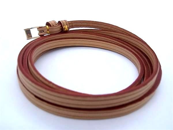 LOUIS VUITTON ルイヴィトン バッグ用 ショルダーストラップ 斜め掛け ライトブラウン系 AV9052