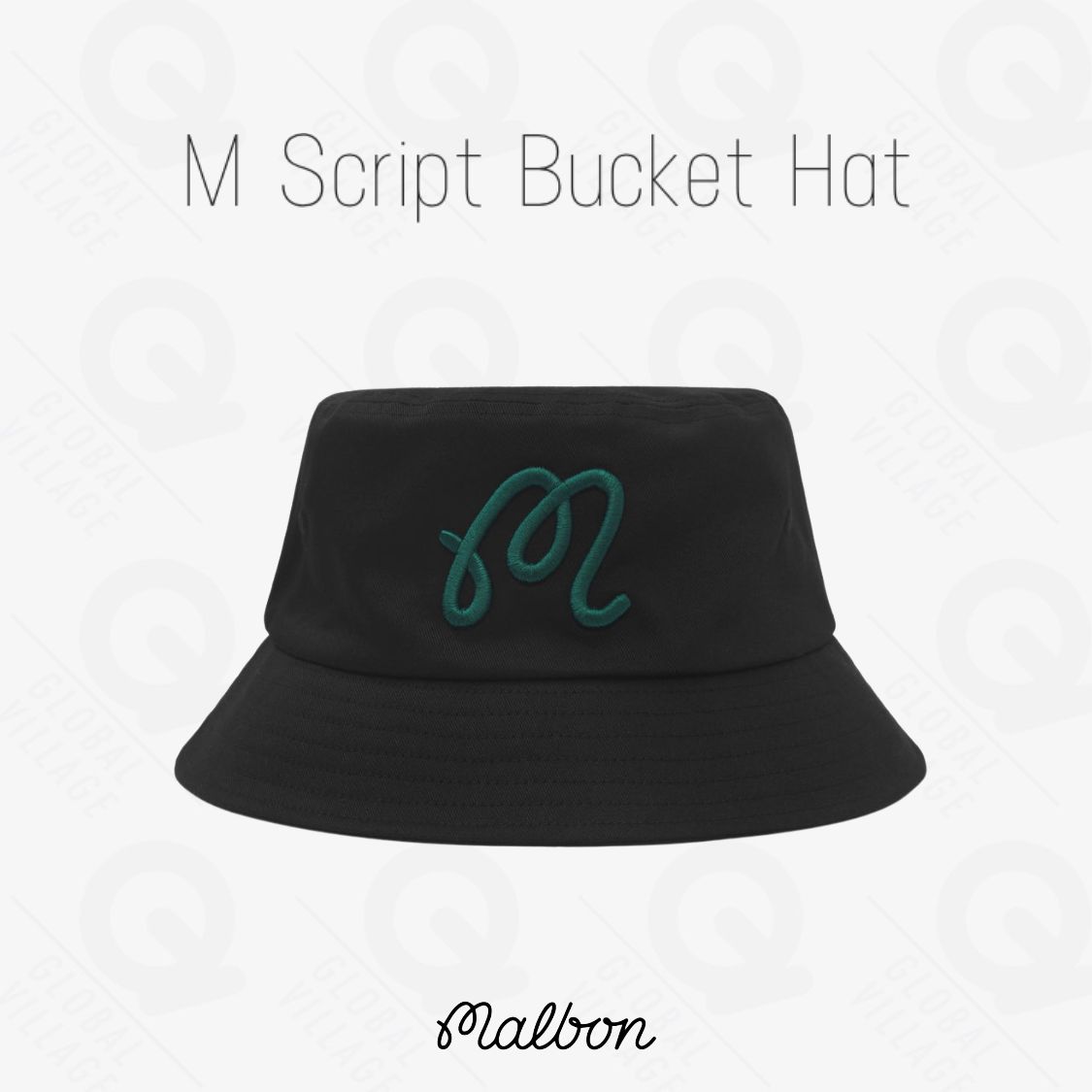 Malbon Golf M Script Bucket Hat - メルカリ