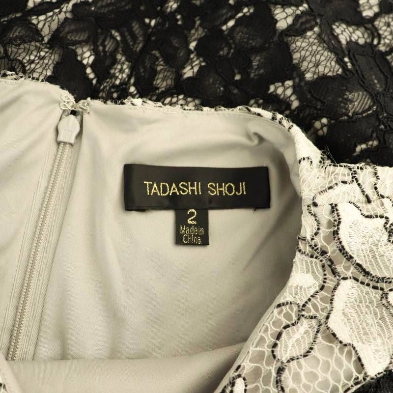 タダシショージ TADASHI SHOJI 花柄レース ワンピース タイト 2