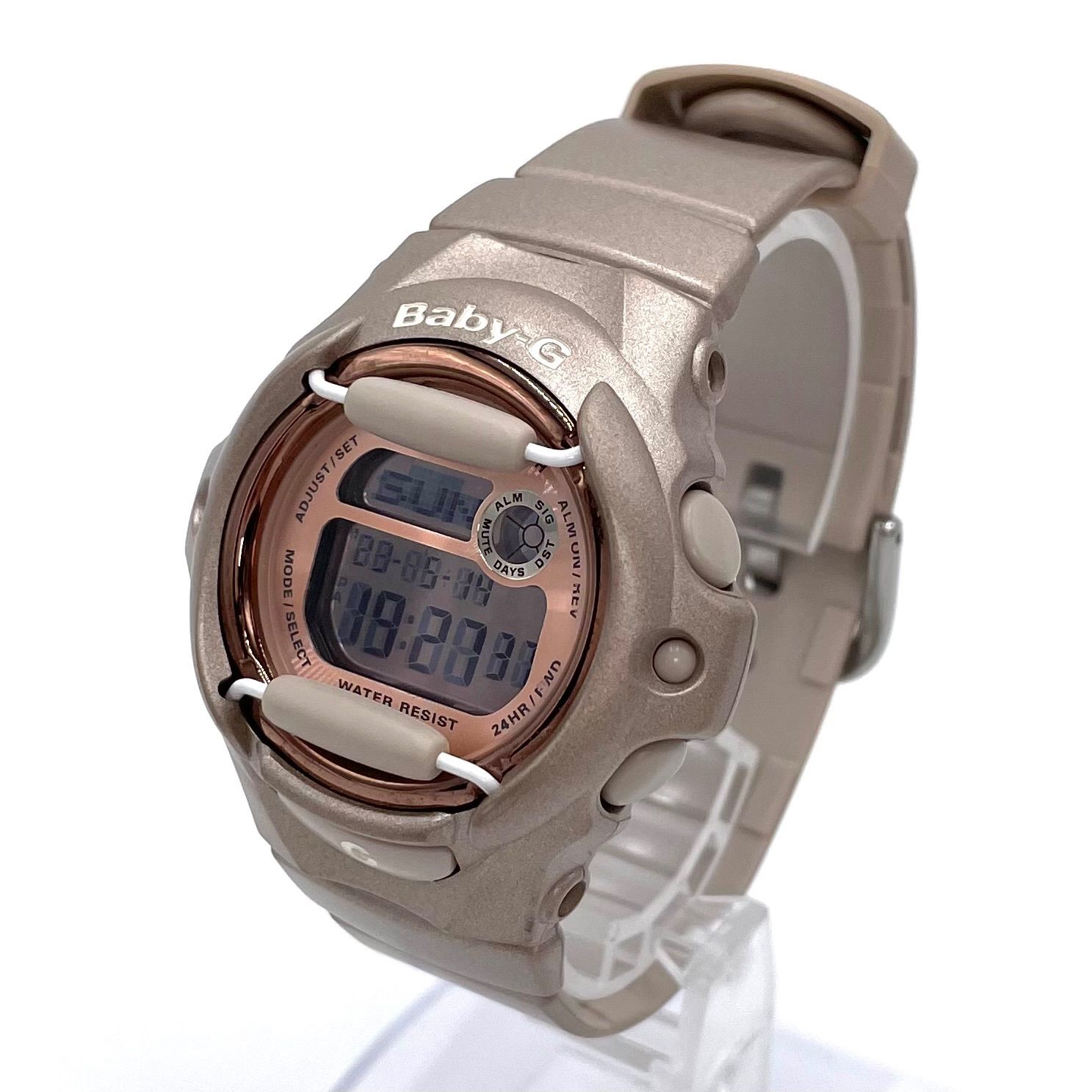 CASIO Baby-G カシオ ベイビーG 2点セット BG-169G/3252 JA ピンクベージュ系 GA-130/5194 JA ブラック  デジタル レディース 腕時計