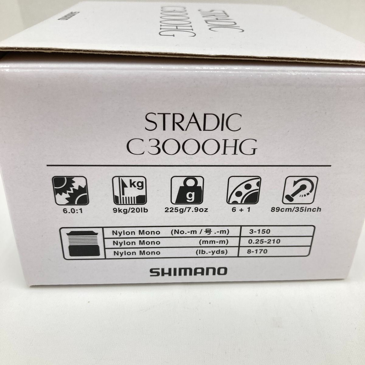 〇〇SHIMANO シマノ STRADIC 19ストラディック C3000HG-L 04019 ハンドルカスタム スピニングリール