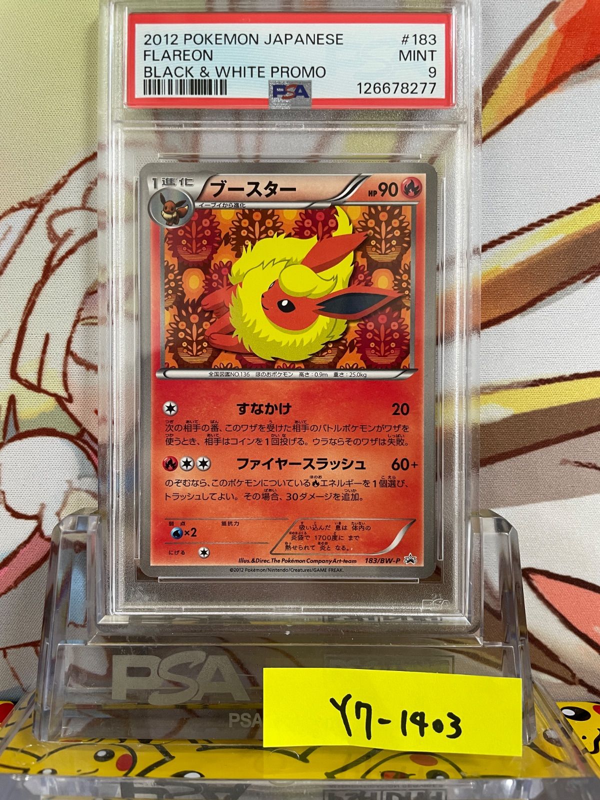 PSA9 ブースター プロモ 2012 183 イーブイコレクションファイル