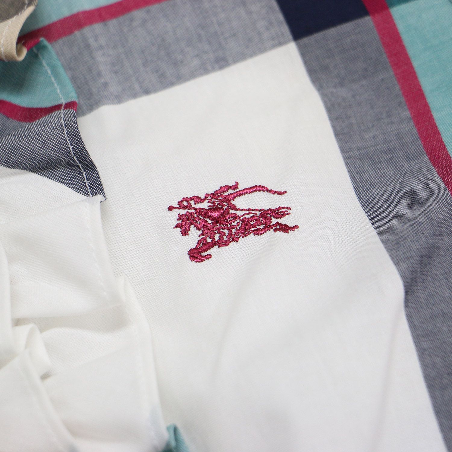 バーバリーブルーレーベル シャツワンピース 36 膝丈 ティアード