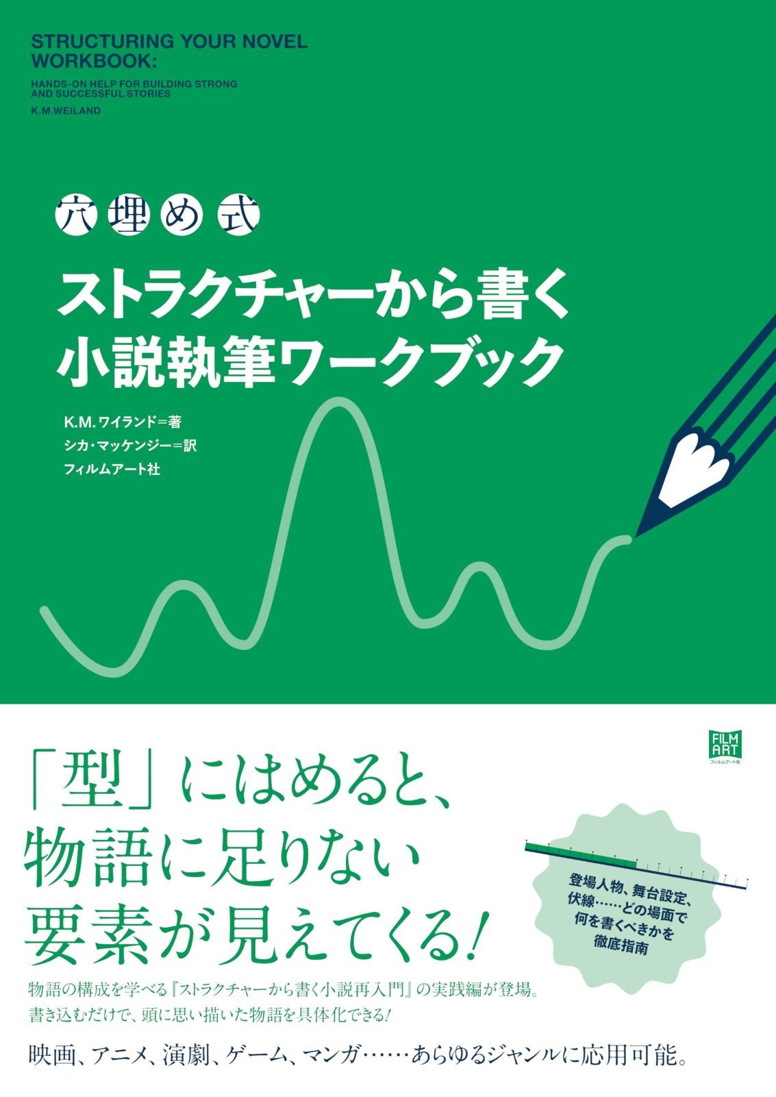 穴埋め式 ストラクチャーから書く小説執筆ワークブック