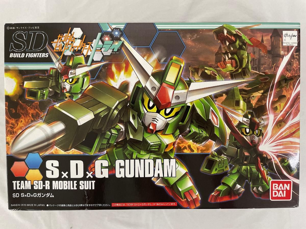 未開封】ガンダムビルドファイターズトライ SDBF S×D×G ガンダム