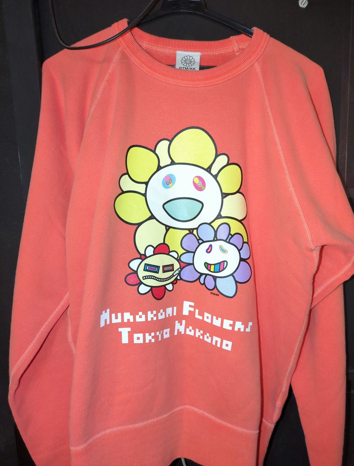 スウェット 村上隆 Murakami Flowers Tokyo Nakano(オレンジ) オレンジM