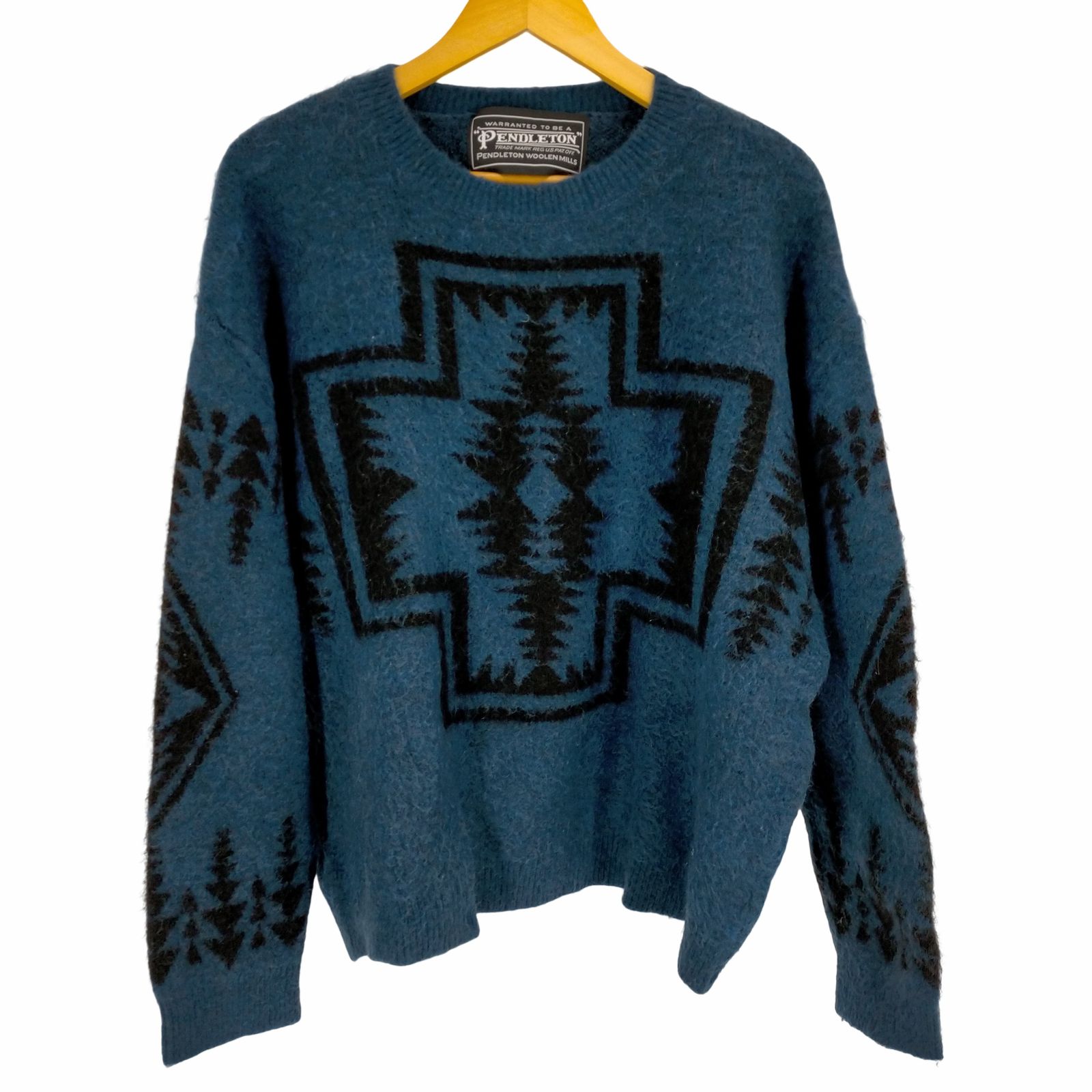 デラックス DELUXE 23AW KNIT BLUE メンズ JPN：L - メルカリ