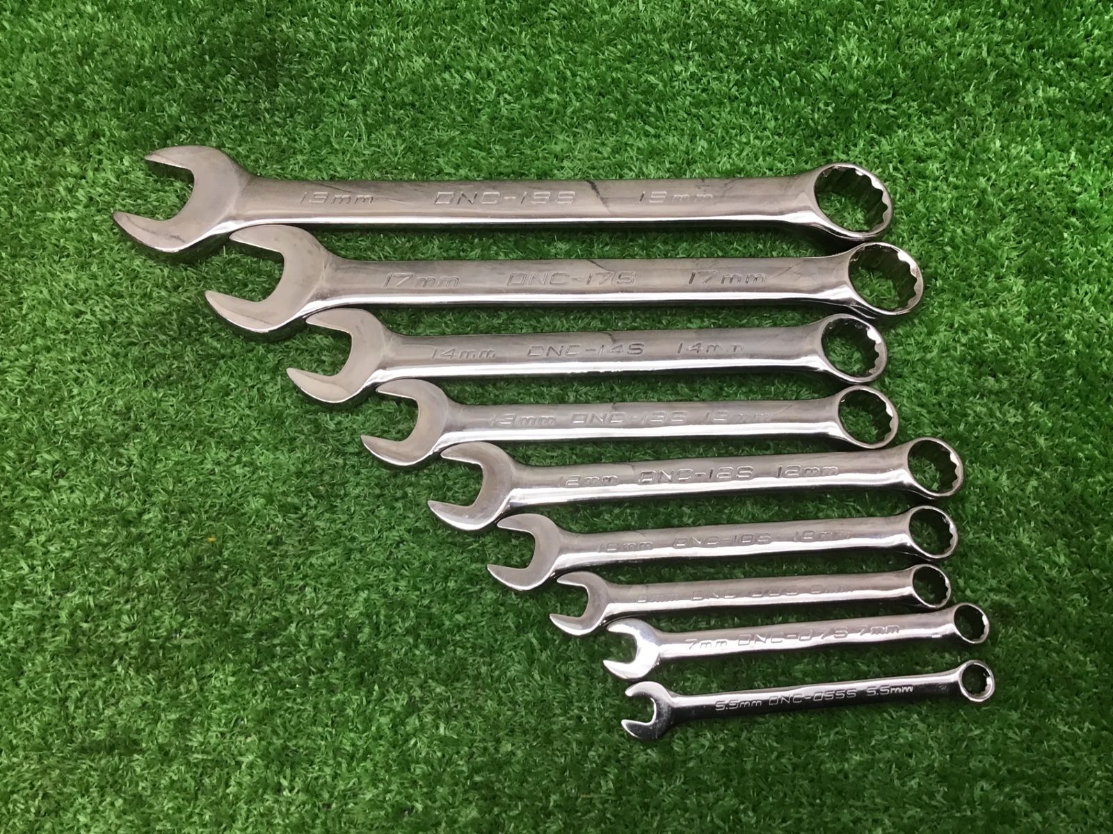 DEEN♪スタンダードコンビネーションレンチ9Pcs♪5.5-19mm♪アクトツール富山店♪BR