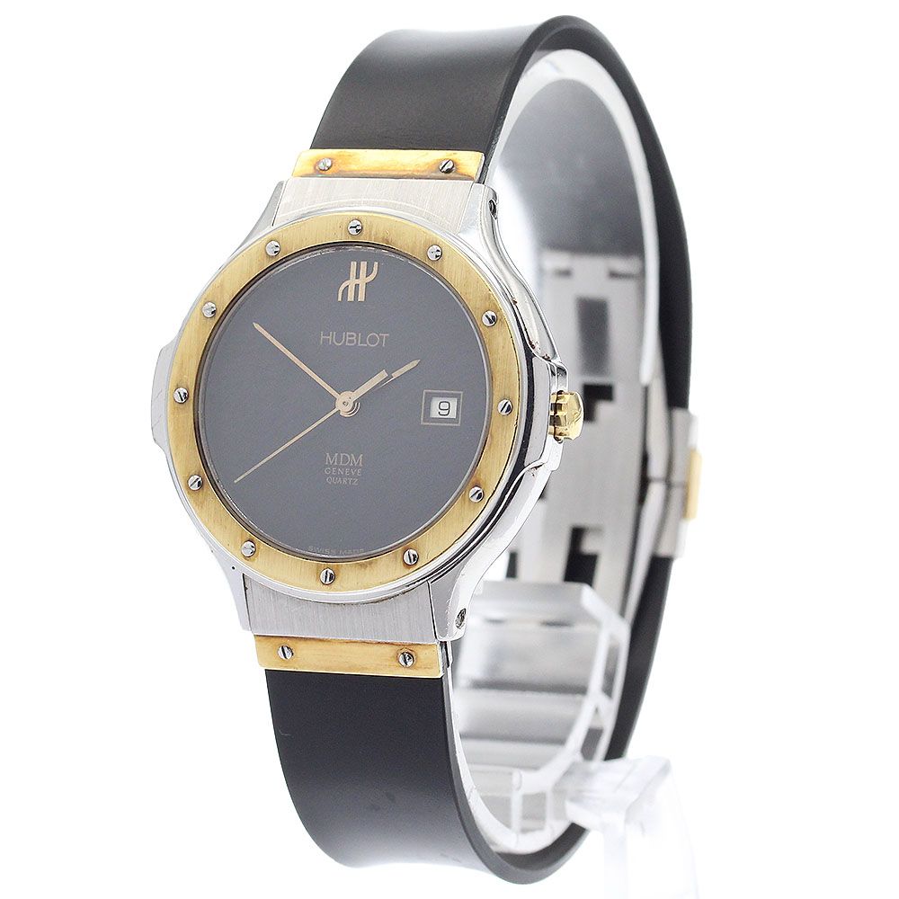 ウブロ HUBLOT 140.10.2 MDM K18YGベゼル デイト クォーツ