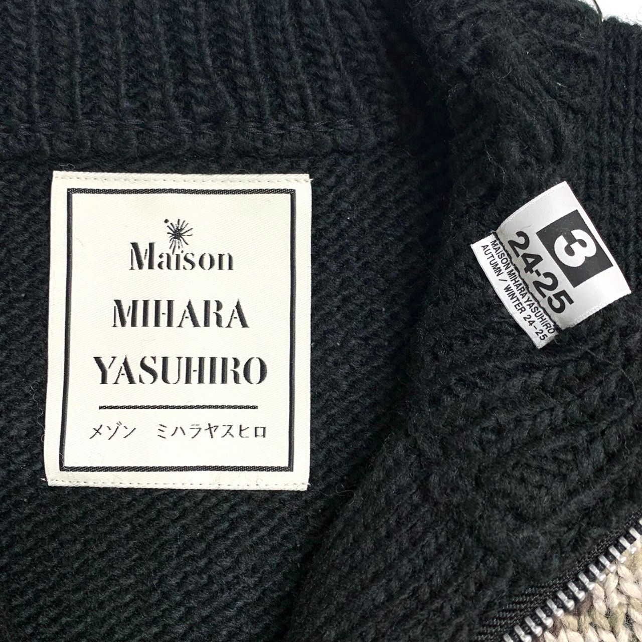 maison mihara yasuhiro ニット 猫 24aw
