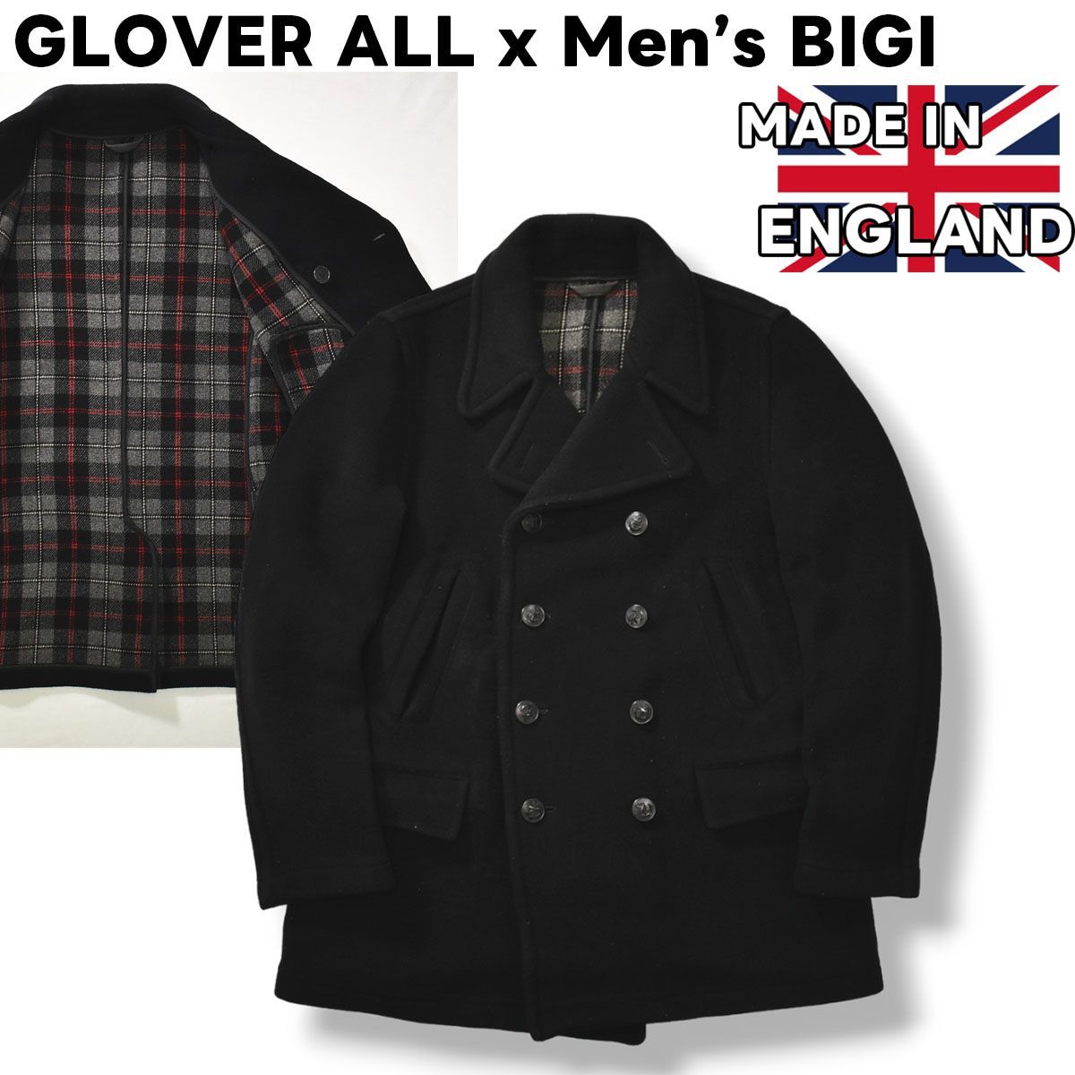 グローバーオール ピーコート ビンテージデザイン コムデギャルソン