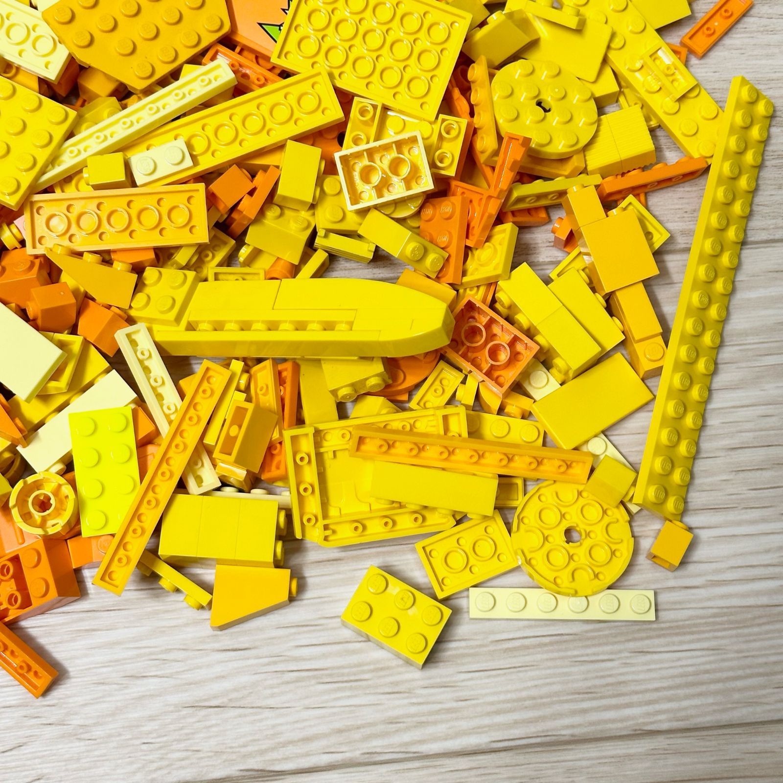 LEGO レゴ イエロー 黄色 オレンジ系 中古 パーツ ブロック ラウンド