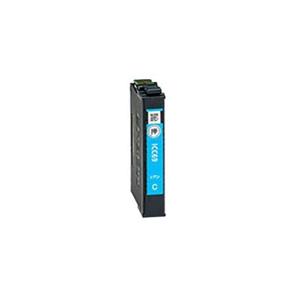 (業務用10セット) 〔純正品〕 EPSON エプソン インクカートリッジ 〔ICC69 シアン〕