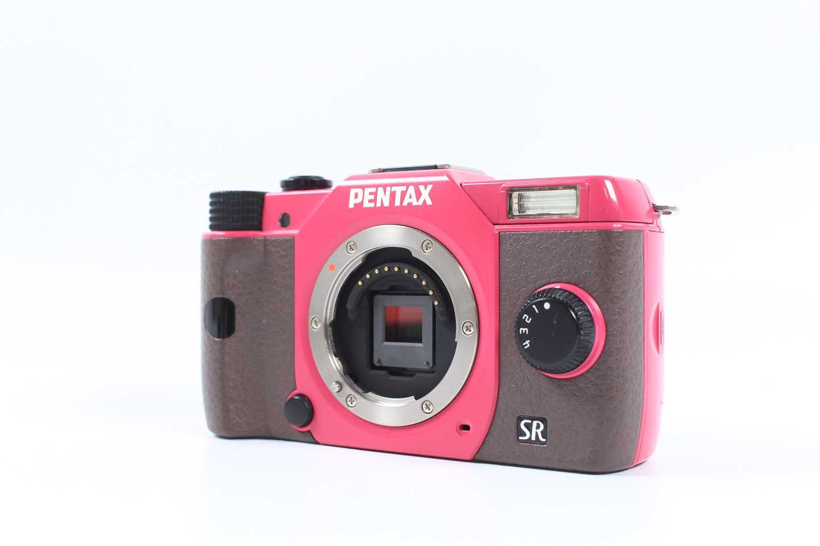 まち ペンタックスQ10美品 ペンタックス PENTAX Q10 レッド レンズキット 美品 超小型で超