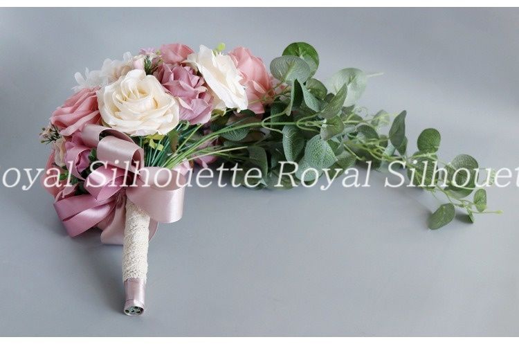 ブーケ ウェディング ブライダルブーケ 花嫁 ピンク ホワイト 白