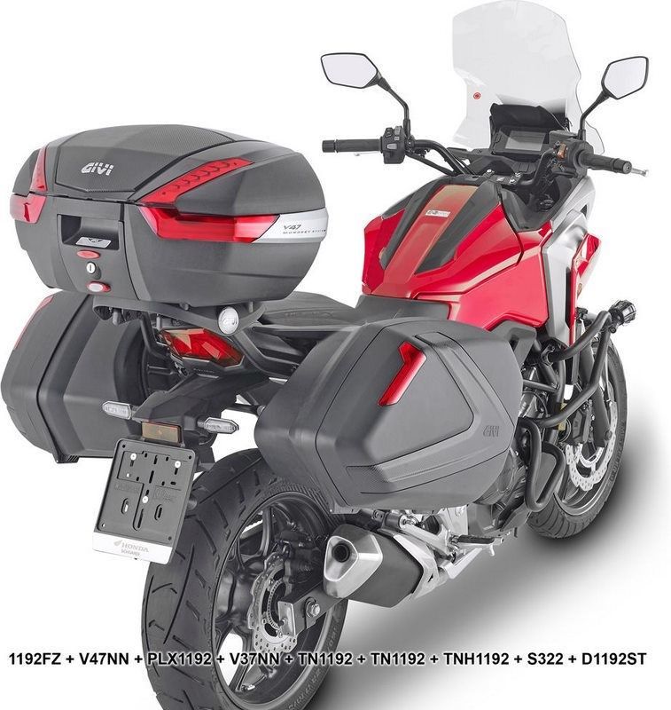 NC750X】GIVIロングスクリーン取付け HONDA NC750X GIVI クリアスクリーン