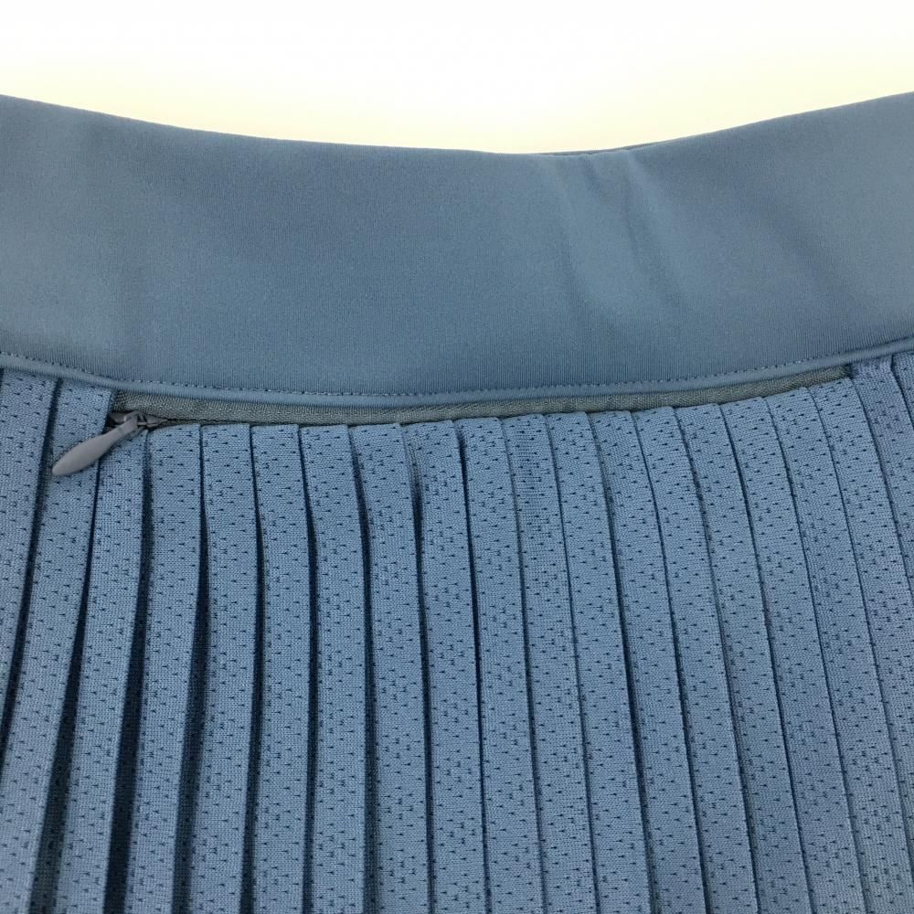 美品】ジェイリンドバーグ プリーツスカート ライトブルー パンチング