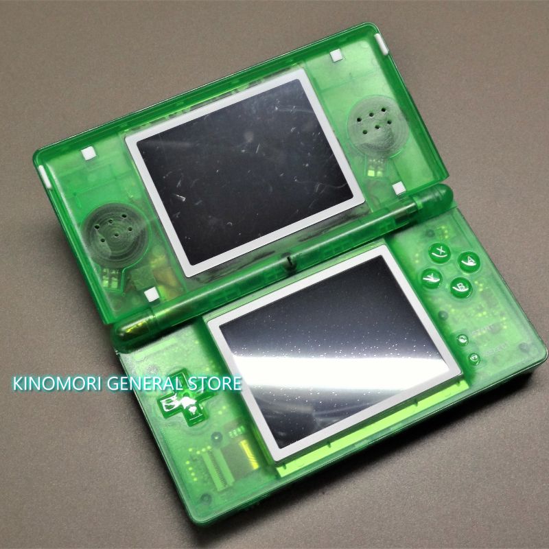 任天堂 DS LITE CUSTOM CLEAR GREEN ! 送料無料! - メルカリ