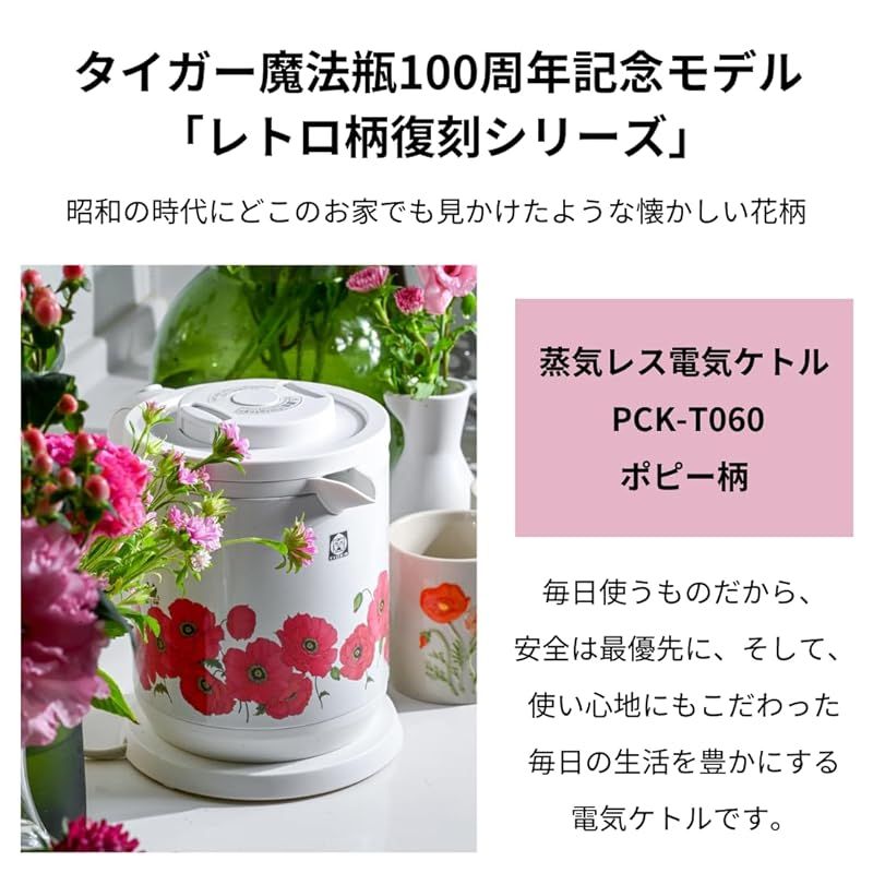 レトロ柄 ポピー