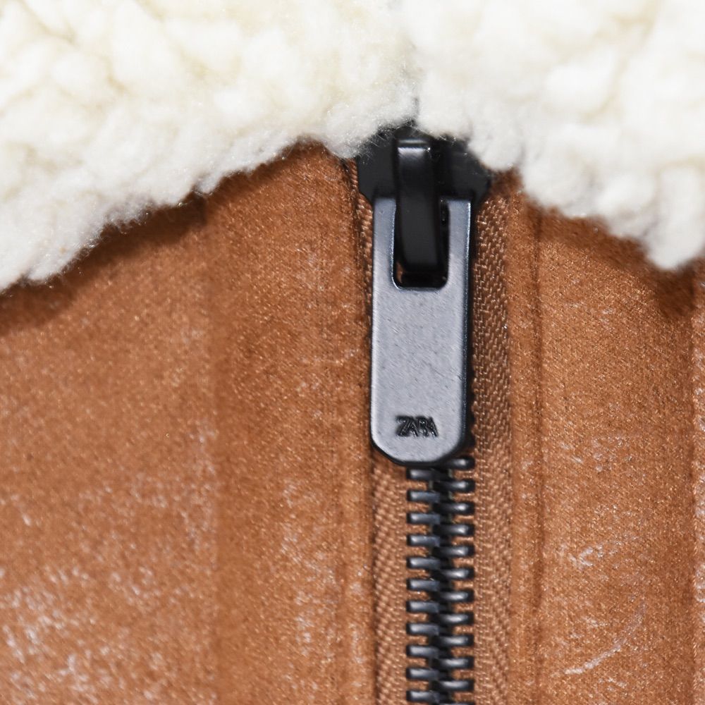 Aランク】ZARA ザラ メンズ M ジャケット ムートンジャケット