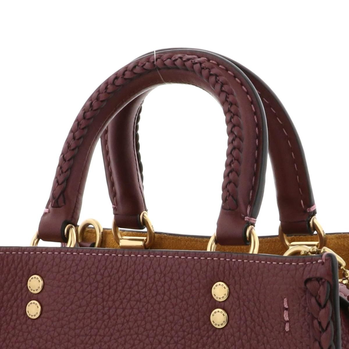 中古】 COACH （コーチ） ﾛｰｸﾞ20・ﾌﾞﾚｲﾄﾞ 2WAY ﾊﾝﾄﾞﾊﾞｯｸﾞ バッグ 