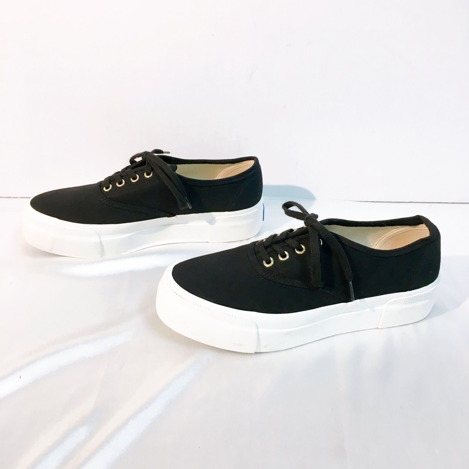 未使用品】 Keds ケッズ スニーカー 厚底 ブラック 23.5cm - メルカリ