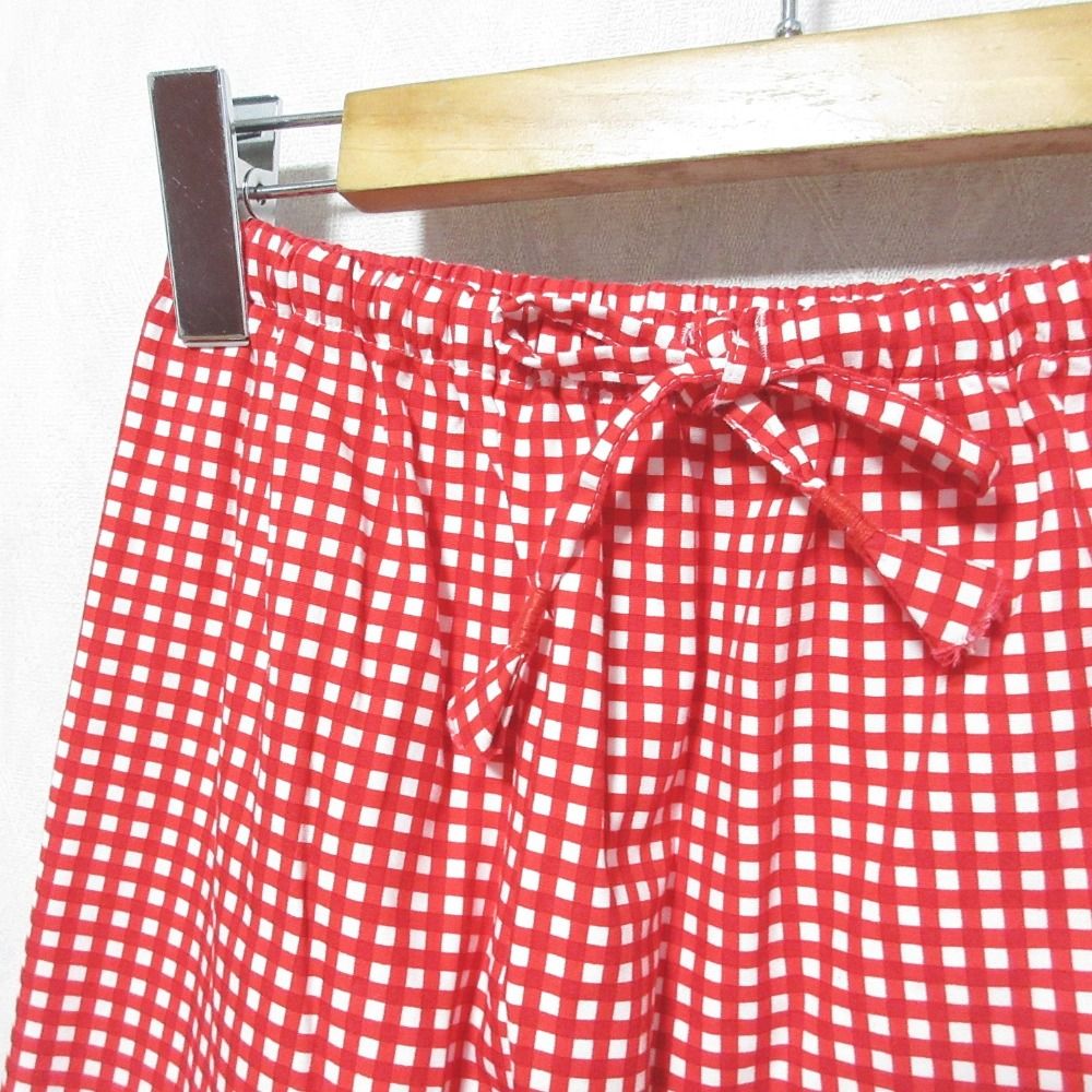 日本製TSURU by Mariko Oikawaチェックオーガンジー スカート 日本製TSURU by Mariko Oikawaチェックオーガンジー スカート
