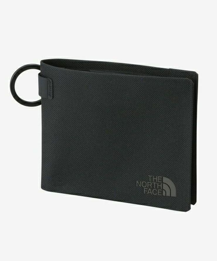 財布 メンズ 二つ折り ブランド コンパクト ザ・ノース・フェイス THE NORTH FACE Ramble Wallet ランブルワレット NN32509 ブラック 黒 二ツ折 エアタグ収納可能 新品 正規品 新的