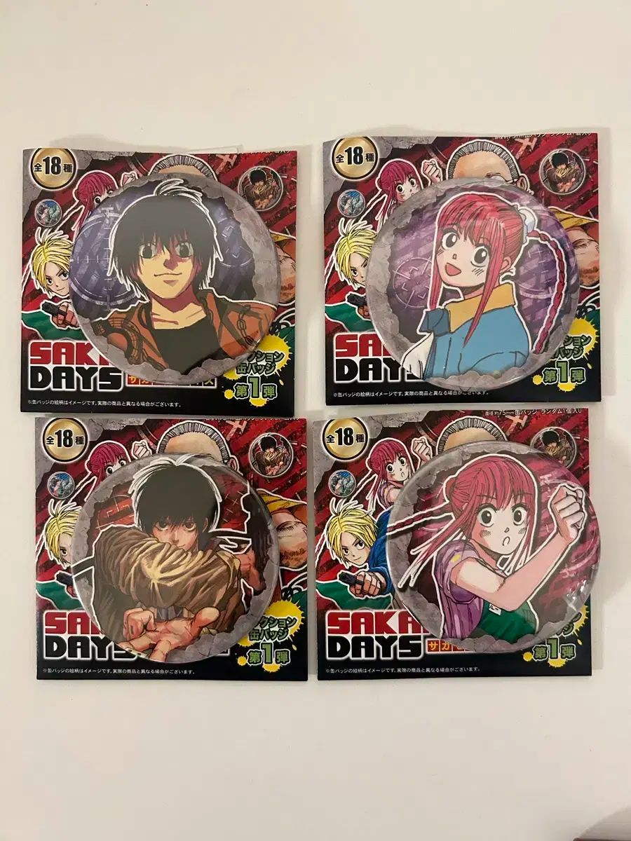 サカモトデイズ 南雲 鉄虎 ルー ジャンプショップ 原画 缶バッジ