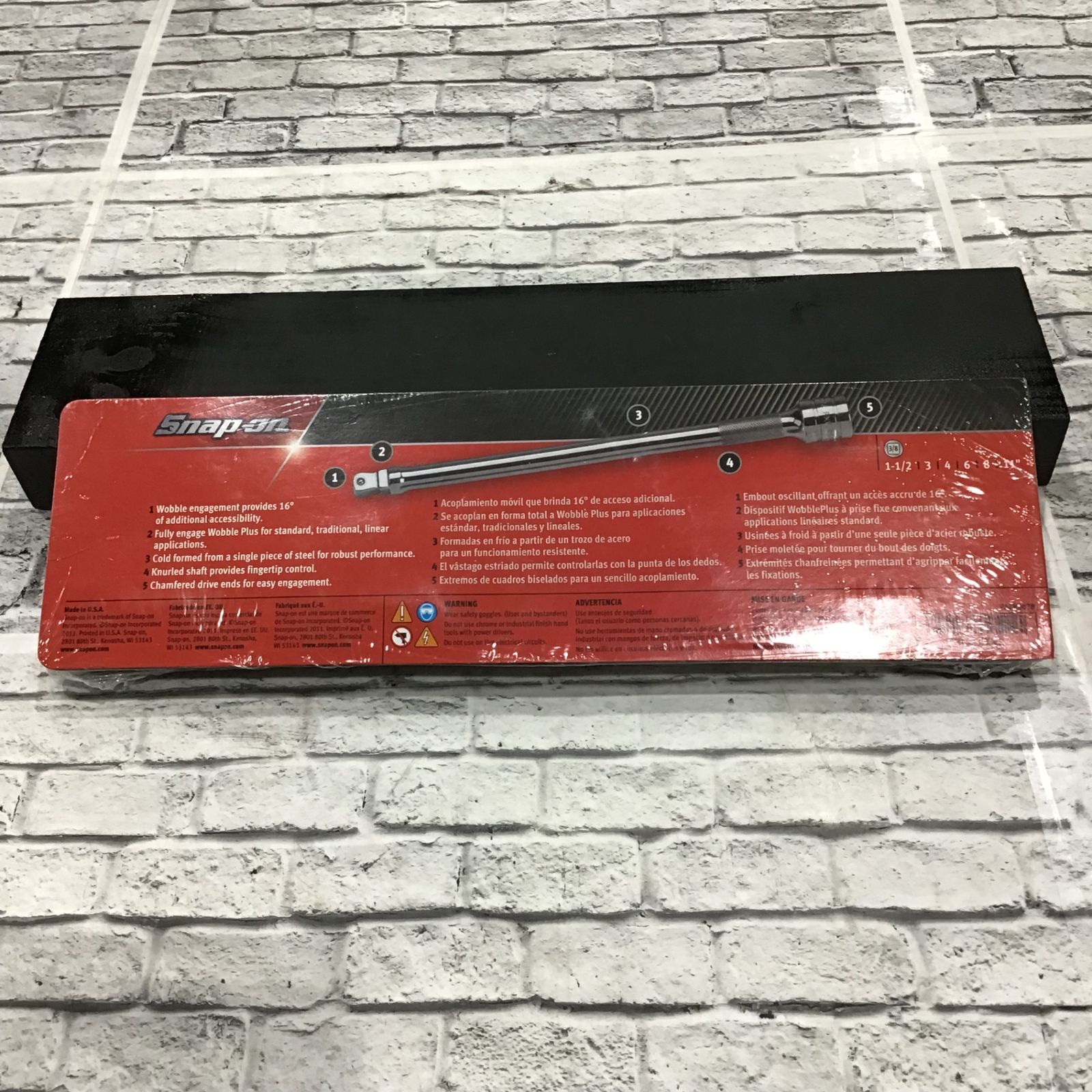 Snap-on 3|8ウォブルプラスエクステンションバー