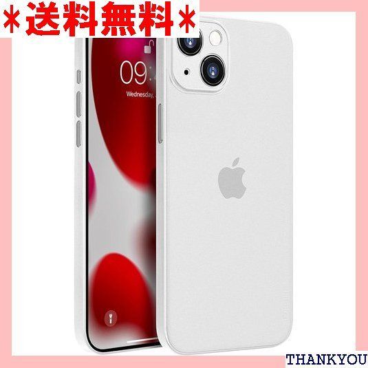 0.3㎜極薄 iPhone 13対応ケース memumiマット質感 オリジナル