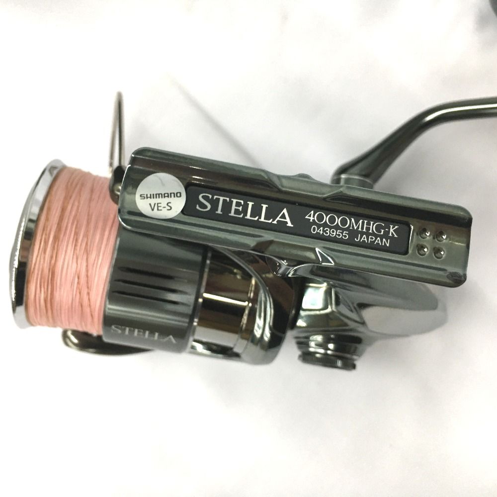 SHIMANO - △△SHIMANO シマノ スピニングリール 22ステラ 4000MHG-K 夢屋ノブ 043955 △△SHIMANO シマノ スピニングリール 22ステラ 4000MHG-K 夢屋