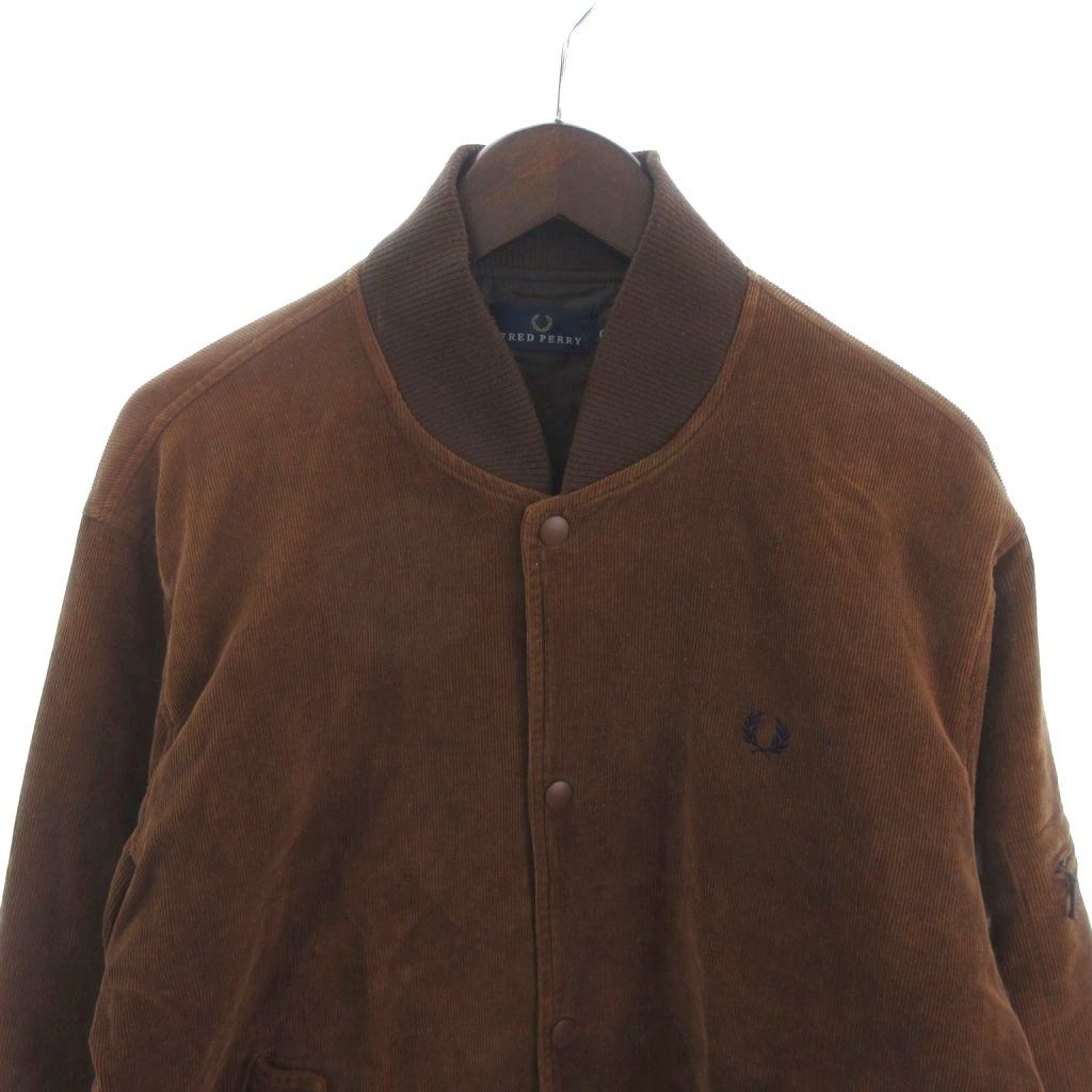 フレッドペリー FRED PERRY 中綿ジャケット ブルゾン コーディロイ