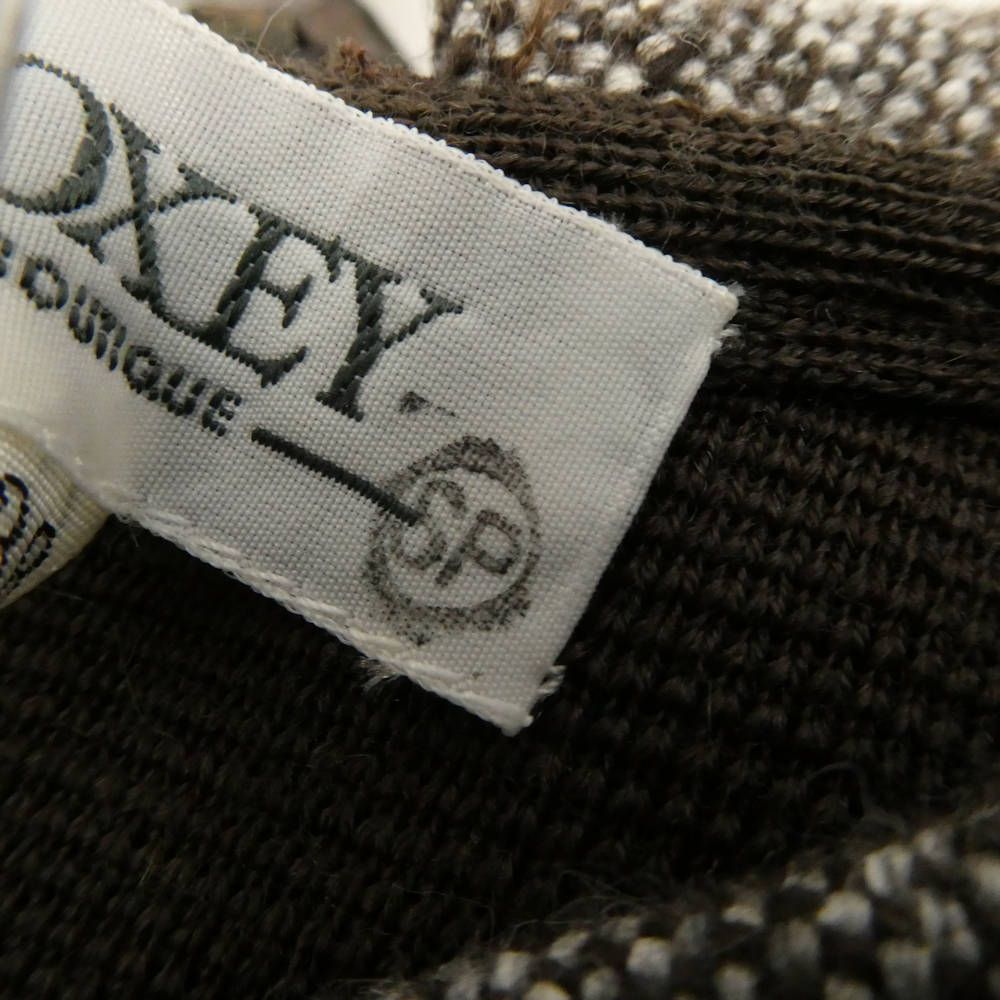 衝撃価格! FOXEY フォクシー 19758 ワンピース 38 ウール100% ノースリーブ ミディ丈 レディース AY6642A53