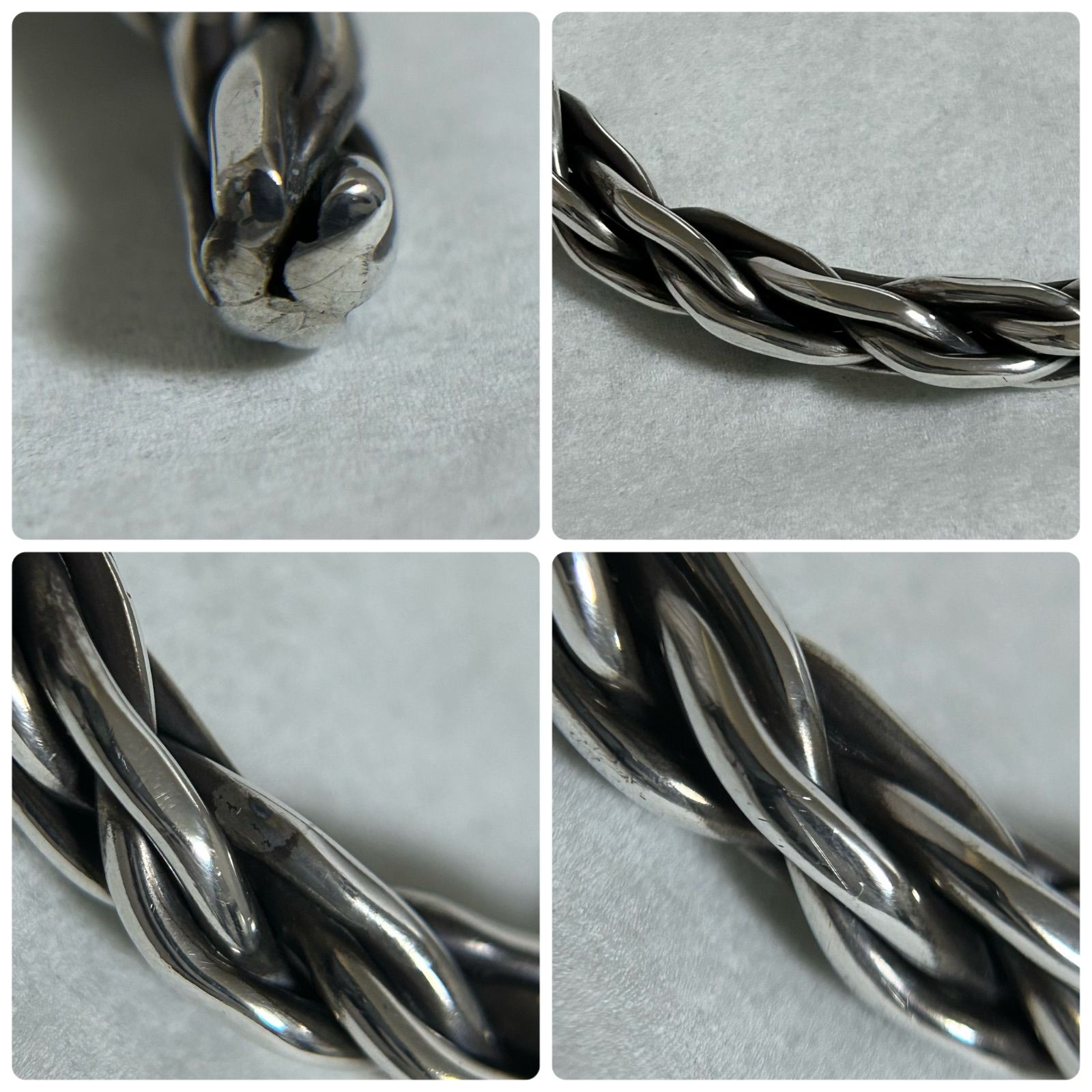 まる様 ジョージジェンセン バングル A72A ツイスト AG925