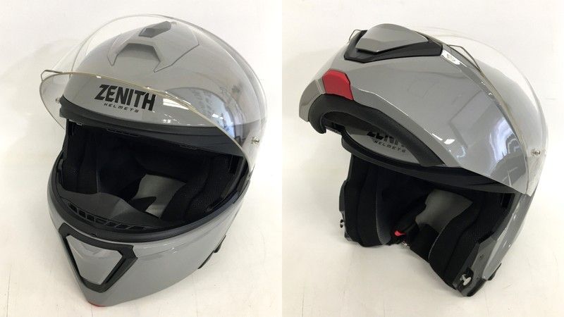YAMAHA ヤマハ YJ-21 ZENITH システムヘルメット 除菌消臭済 Lサイズ Nグレー オートバイ ツーリング ライディング バイカー バイク用品 TA3362