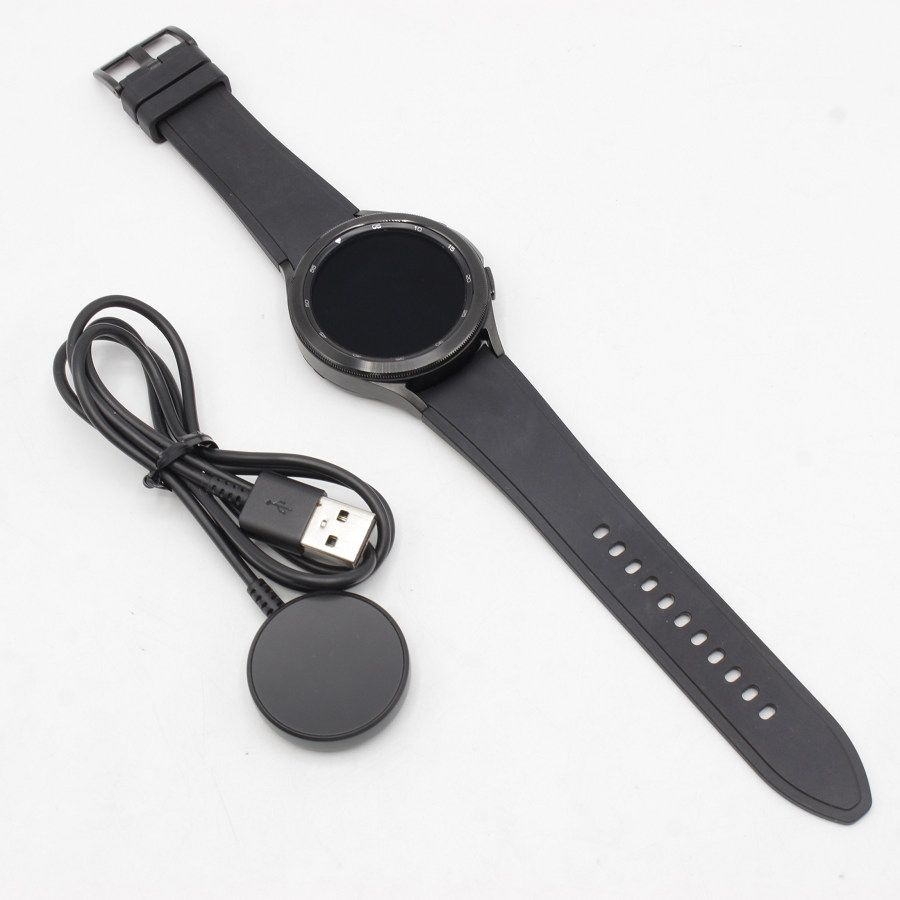 galaxy watch4 classic 46mm 黒 スマートウォッチ - 腕時計(デジタル)
